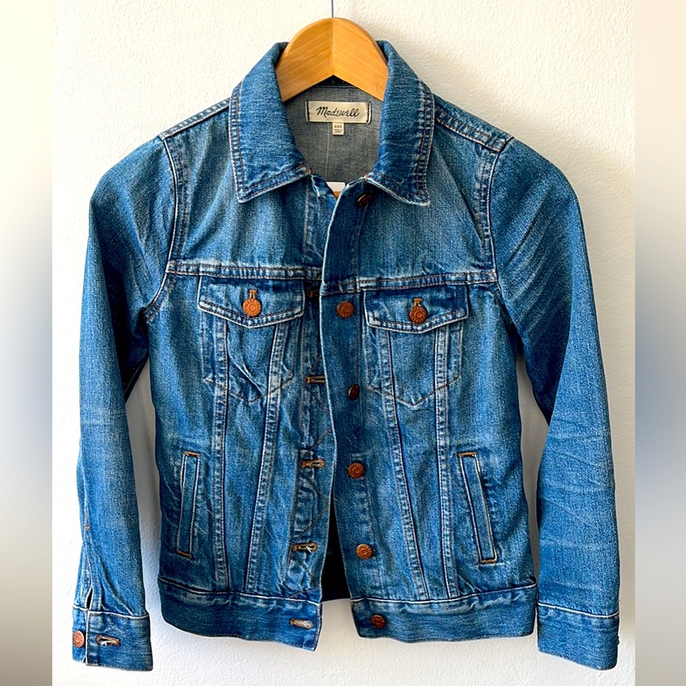 Madewell denim jacket xxs